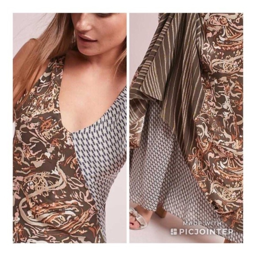 Silk Maxi Dress - Anthropologie
